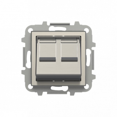 Niessen 2CLA851680A1401 Tapa inclinada 2 conector informatico AI